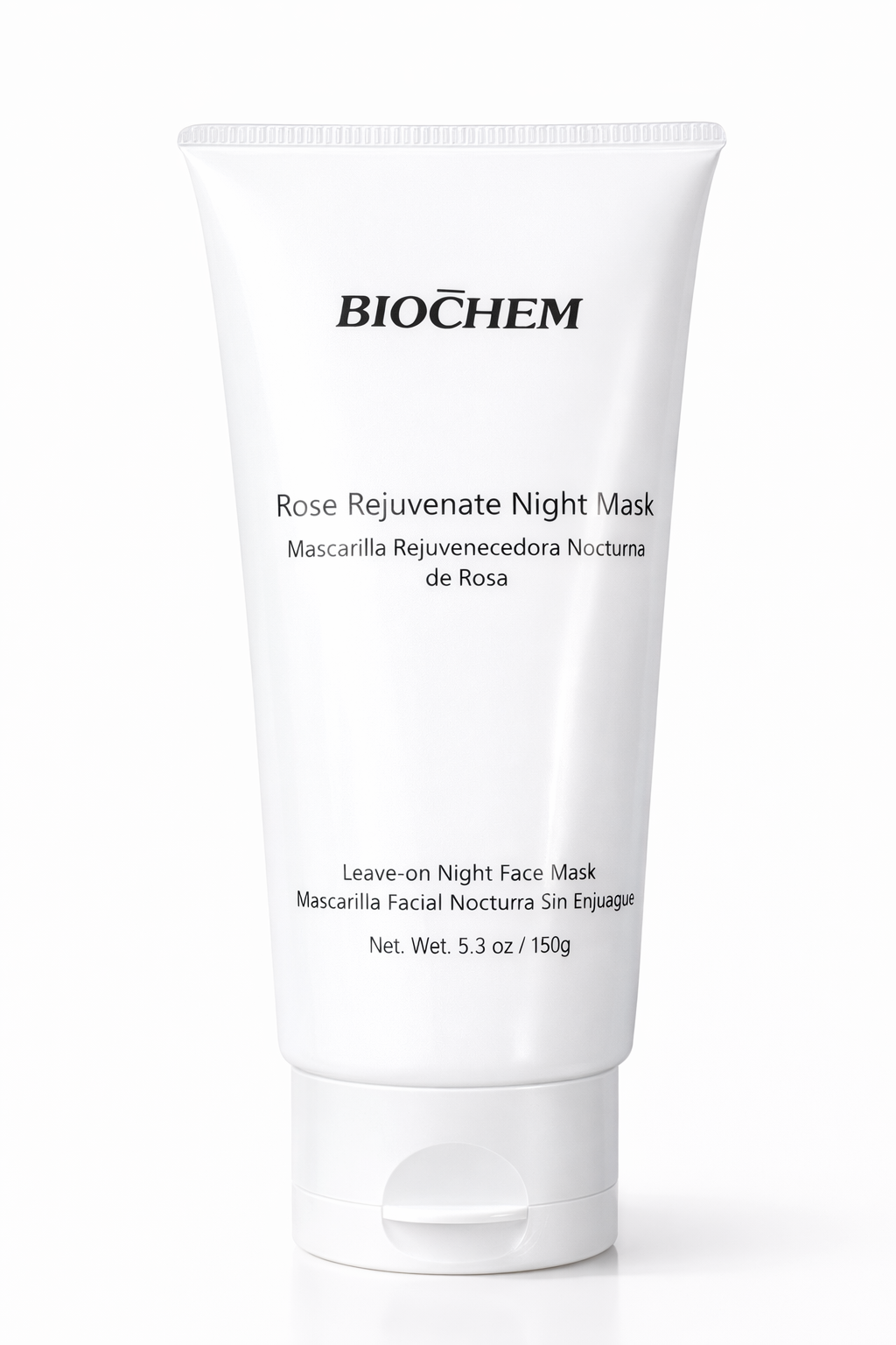 Mascarilla facial Rejuvenecedora Nocturna de Rosa