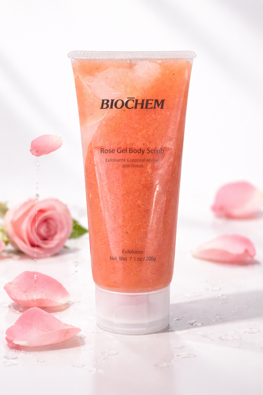 Exfoliante Corporal en Gel de Rosas