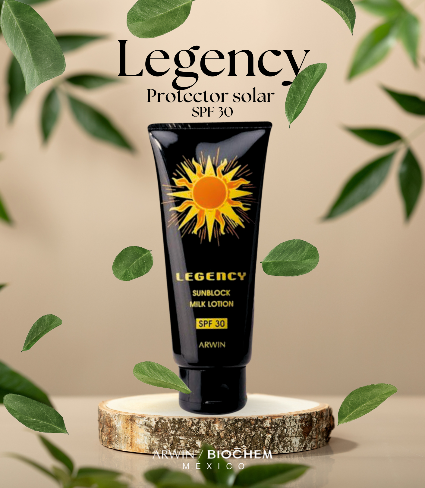 LEGENCY Protector Solar con SPF+30